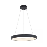 2052 PENDANT LIGHT 50W 3000K ALUMINUM & ACRYLIC MATT BLACK FOR INDOOR SPACES Zambelis Lights