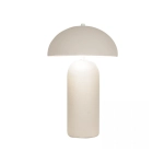 23007 TABLE LIGHT 2XE27 MAX 40W CERAMIC BEIGE Zambelis Lights