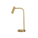 23037 TABLE LED LIGHT 2.5W 3000K METAL - ALUMINIUM GOLD FOR INTERIOR SPACES Zambelis Lights