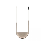 23164 PENDANT LED LIGHT 28W 3000K,4000K BLACK-LIGHT GREY Zambelis Lights