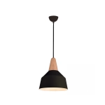 180088 PENDANT LIGHT 1XE27 BLACK Zambelis Lights
