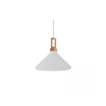 1512-W PENDANT LAMP 1XE27 ALUMINIUM WHITE Zambelis Lights
