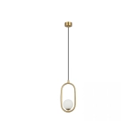 23136 PENDANT LAMP G9 MAX 7W METAL GOLD Zambelis Lights