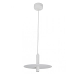 18139-W PENDANT LIGHT LED 7W WHITE Zambelis Lights