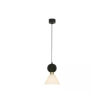 23240 PENDANT LAMP E14 MAX 15W BLACK MARBLE - BRASS Zambelis Lights