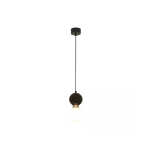 23241 PENDANT LAMP G9 MAX 7W BLACK MARBLE - BRASS Zambelis Lights