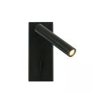 H80 SCONCE LED LIGHT 3W 3000K BLACK MATT Zambelis Lights