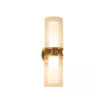 23016 SCONCE LIGHT LED 12W 3000K METAL - GLASS GOLD Zambelis Lights