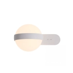 20167 LED WALL LAMP 5.6W 3000K ACRYLIC - METAL WHITE MATT Zambelis Lights