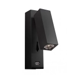 H35 HOTEL SCONCE LED 3W BLACK MATT - USB Zambelis Lights