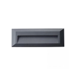 E229 OUTDOOR SCONCE 3W LED 3000K GRAPHITE IP65 Zambelis Lights