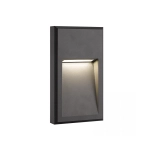 E346 OUTDOOR STEP LIGHT LED 6W 3000K ALUMINIUM GRAPHITE IP65 Zambelis Lights