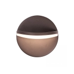 E267 LED WALL LAMP 16W ALUMINIUM 3000K BROWN IP65 Zambelis Lights