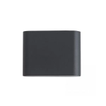 E238 OUTDOOR SCONCE 2X3W 3000K ALUMINUM GRAPHITE IP65 Zambelis Lights