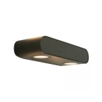 E315 OUTDOOR WALL LIGHT LED 10W 3000K ALUMINIUM GRAPHITE IP54 Zambelis Lights