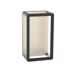 E336 OUTDOOR WALL LIGHT LED 8W 3000K ALUMINIUM GRAPHITE IP65 Zambelis Lights