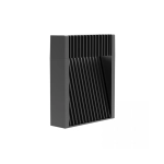 E353 OUTDOOR SCONCE LIGHT LED 13W 3000K ALUMINIUM GRAPHITE IP65 Zambelis Lights