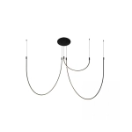 23051 CEILING LED LIGHT 46W 3000K ALUMINIUM-SILICON BLACK