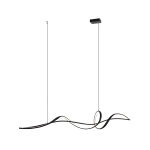 23109 PENDAN LED LIGHT 27W 3000K ALUMINIUM- BLACK Zambelis Lights