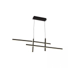 22023 PENDANT LED LIGHT 47W 3000K ALUMINIUM BLACK Zambelis Lights