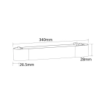 Zasilacz 100W Magnetic Slim biały LP-656-MAG SLIM 100W WH Light Prestige