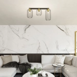 Lampa sufitowa BARN 3 BL GOLD 1366/3 EMIBIG Lighting