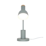 Zielona lampa biurkowa Devone wbudowany organizer 2512405023 Nordlux