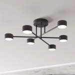 Lampa sufitowa HALO 6 BLACK 1355/6 EMIBIG Lighting - zdjęcie produktu