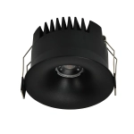 Oczko podtynkowe Zyra czarne LED CCT LP-1606/1RS BK LIGHT PRESTIGE
