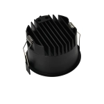 Oczko podtynkowe Zyra czarne LED CCT LP-1606/1RS BK LIGHT PRESTIGE