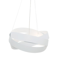 Lampa wisząca TORNADO 50 cm biała/white 1117 ZUMA LINE