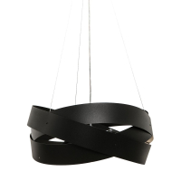 Lampa wisząca TORNADO 50 cm czarna/black 1118 ZUMA LINE