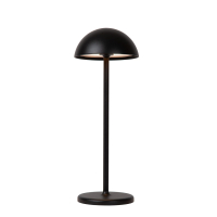 JOY - Zewnętrzna lampa stołowa ładowana przez USB - Ø 11,5 cm - LED Dim. - 1x1,5W 3000K - IP54 - Black 15500/02/30 Lucid