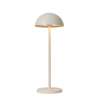 JOY - Zewnętrzna lampa stołowa ładowana przez USB - Ø 11,5 cm - LED Dim. - 1x1,5W 3000K - IP54 - White 15500/02/31 Lucid