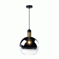 Lampa wisząca JULIUS - Pendant light - Ø 28 cm - E27 - Smoke Grey 34438/28/65 Lucide