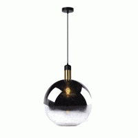 Lampa wisząca JULIUS - Pendant light - Ø 40 cm - E27 - Smoke Grey 34438/40/65 Lucide