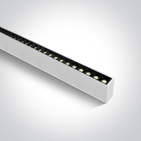 LED Linear Profiles Medium size 38150B/W/W ONE LIGHT