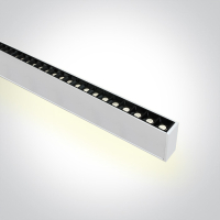 LED Linear Profiles Medium size 38150BU/W/C ONE LIGHT