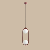 RIVA 2 RED WINE 1086H15 Lampa wisząca #colours Aldex