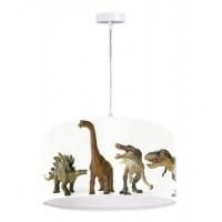 Lampa dla dziecka wisząca Dinozaury foto-179-30cm MacoDesign
