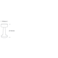 Lampa stołowa przenośna Decorative 61102/AL IP54 One Light