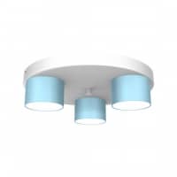 Lampa sufitowa DIXIE Blue/White 3xGX53 MLP7551 Milagro