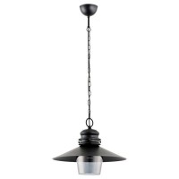 Lampa wisząca loftowa zwis HOLLY czarna śr. 40cm 60327 ALFA