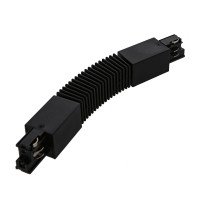 kinkiecik.pl Elastyczny łącznik do szyny 3-fazowej 3-CT-A Flexible connector - black HT4-J05/BK ITALUX