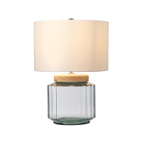 Lampa stołowa Luga – 1 źródło światła – Bezbarwne szkło LUGA-TL-NATURAL Elstead Lighting