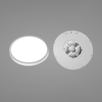 Lampa wisząca Alata PND-72836-300R-24W-WH Italux