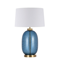 Lampa stołowa Amur niebieska LP-919/1T blue LIGHT PRESTIGE