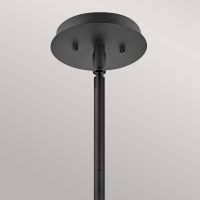 Lampa wisząca/ Półplafon Lotus – 1 źródło światła – Czarna QN-LOTUS-P-BLK Elstead Lighting