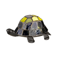 kinkiecik.pl Dekoracyjna lampka w kształcie żółwia lądowego Tiffany – Wbudowany moduł LED QZ-TORTOISE-TL Elstead Lightin
