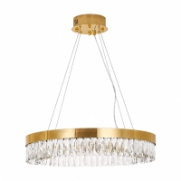 Lampy wiszące złote i mosiężne